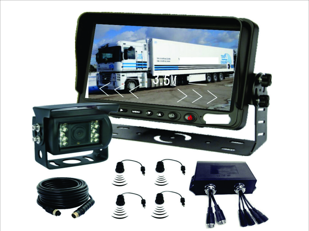 Reverse Camera System with Sensors